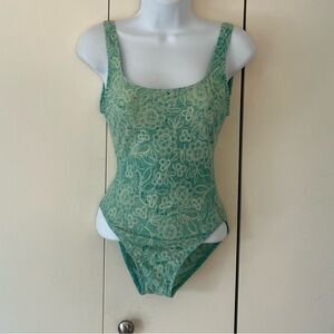 Bendigo Vintage floral one piece bathing suit S